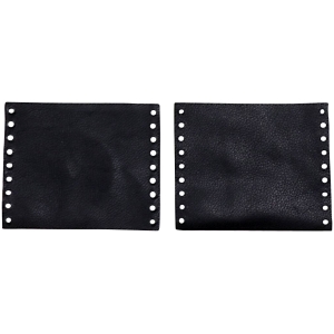 GRIP COVER REPLACEMENT LEATHER BLACK