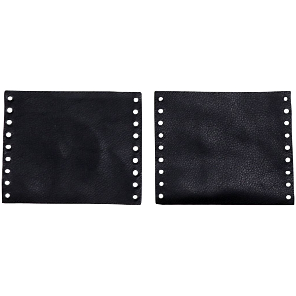 GRIP COVER REPLACEMENT LEATHER BLACK