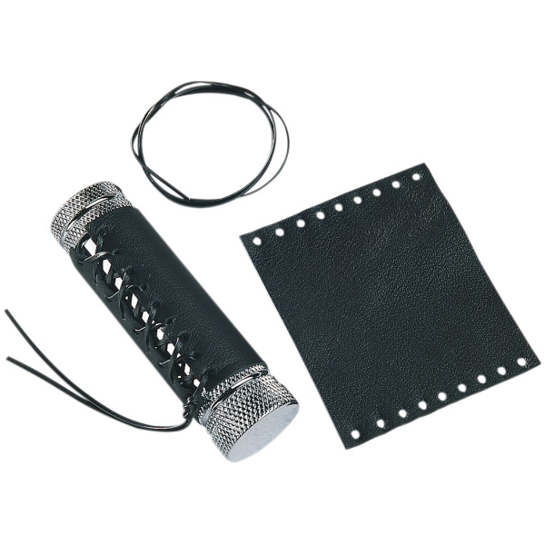 GRIP COVER REPLACEMENT LEATHER BLACK - Bild 2