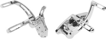 ACCUTRONIX FORWARD CONTROLS SLOTTED STANDARD CHROME - Bild 2