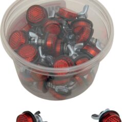 LIC PLT REFLECTRS/RD 40PK