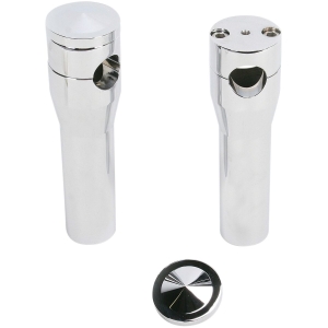ACCUTRONIX RISERS Till Harley SPRINGER 6" CHROME