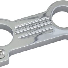 ACCUTRONIX GAUGE MOUNT ADAPTER 1-1/4" CHROME