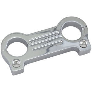 ACCUTRONIX GAUGE MOUNT ADAPTER 1-1/4" CHROME