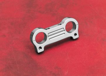 ACCUTRONIX GAUGE MOUNT ADAPTER 1-1/4" CHROME - Bild 2