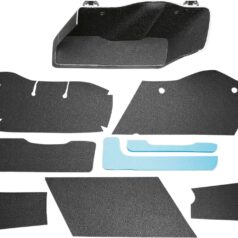 LINER SADDLEBAG TEXTILE BLACK