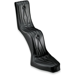 SEAT QUEEN REAR 2-UP VINYL BLACK