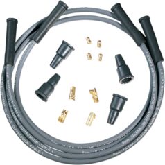DYNATEK SPARK PLUG WIRE 8MM GREY W/ SUPPRESSION CORE