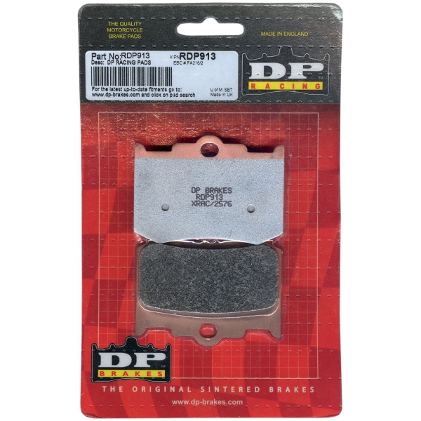 BRAKE PAD RDP X-RACE TITANIUM HIGH FRICTION ROAD-RACING - Bild 2