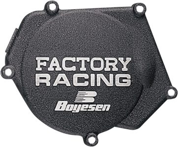 IGNITION COVER FACTORY RACING  ALUMINUM REPLACEMENT BLACK