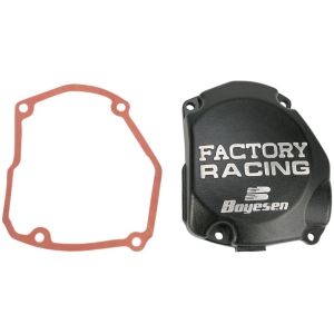 IGNITION COVER FACTORY RACING  ALUMINUM REPLACEMENT BLACK