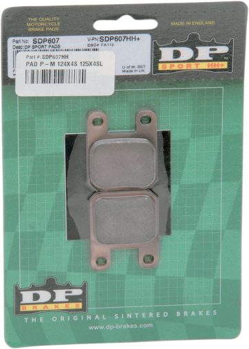 BRAKE PAD SDP SPORT HH+ HIGH FRICTION STREET - Bild 2
