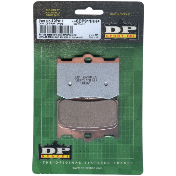 BRAKE PAD SDP SPORT HH+ HIGH FRICTION STREET - Bild 2