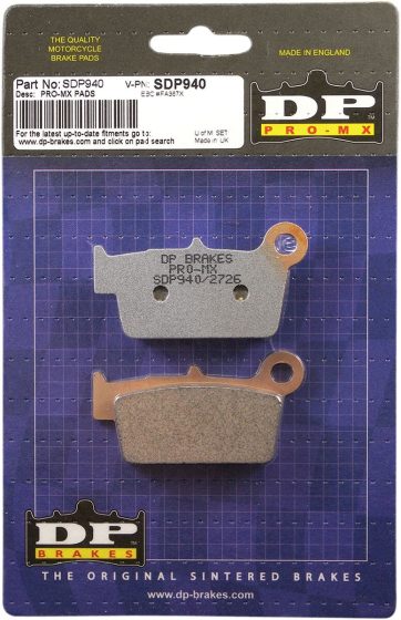 BRAKE PAD SDP PRO MX HIGH FRICTION OFFROAD - Bild 2