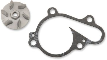 WATER PUMP IMPELLER SUPERCOOLER ALUMINUM OEM REPLACEMENT GRAY