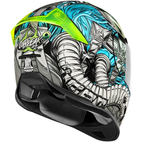 HELMET AFP OUTBREAK BL 3X - Bild 3