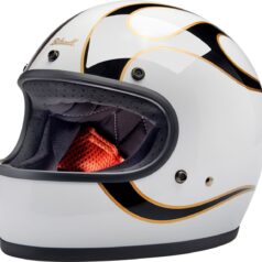 HELMET GRINGO W/B FLAM LG