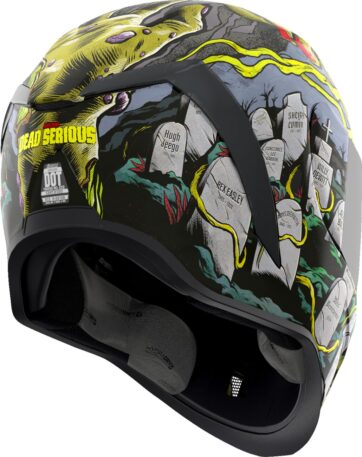 HELMET AFRM DEAD SERIOUS BK MD - Bild 6