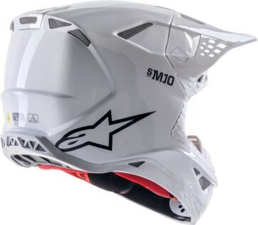 HELMET SM10 SOLID WHT XS - Bild 2