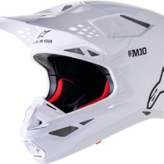 HELMET SM10 SOLID WHT 2X