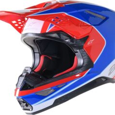 HELMET SM10 AEON RD/BL L