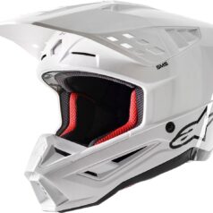 HELMET SM5 SOLID WHT M