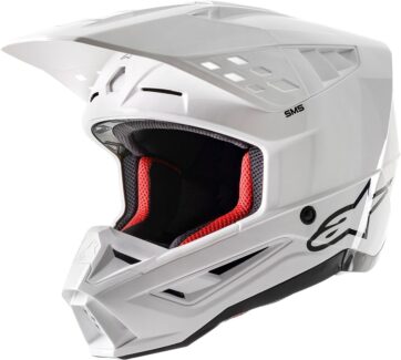HELMET SM5 SOLID WHT 2X