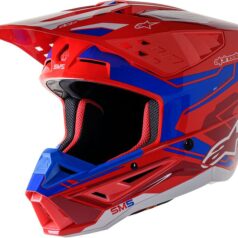 HELMET SM5 ACT2 RED/BL XL