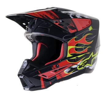 HELMET SM5 RASH RED/G XL