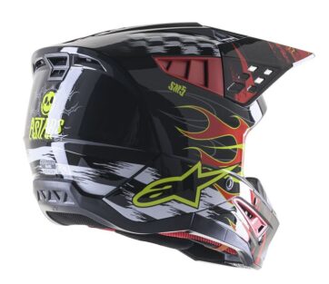 HELMET SM5 RASH RED/G XL - Bild 2