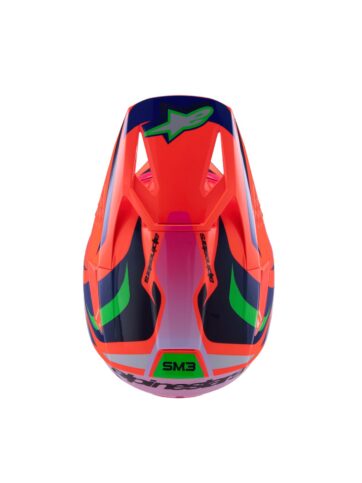HELMET YTH SM3 DEEGAN OR/PU/PK - Bild 6
