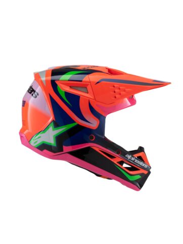 HELMET YTH SM3 DEEGAN OR/PU/PK - Bild 7