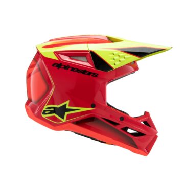 HELMET YTH SM3 FRAY RD/YL/BK Y - Bild 6
