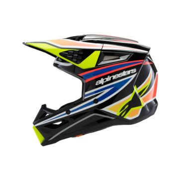 HELMET YTH SM3 WURX BLK/YL/B Y - Bild 6