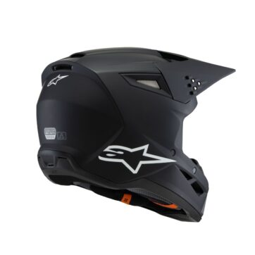 HELMET YTH SM3 SOLID BLACK YS - Bild 6