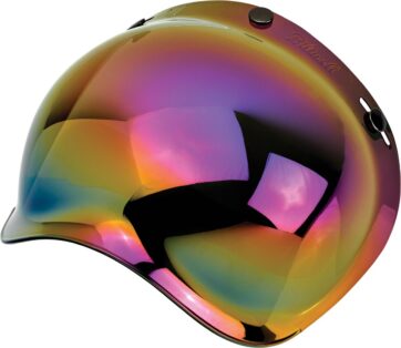 POLYCARBONATE ANTI-FOG BUBBLE SHIELD RAINBOW MIRROR