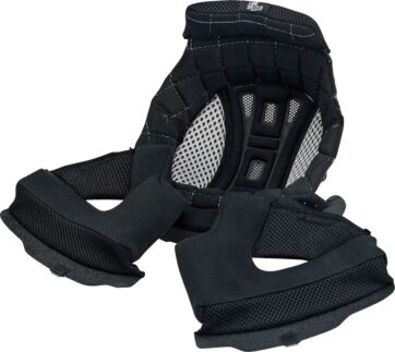 LANE SPLITTER HELMET LINER BLACK/SILVER 2X-LARGE