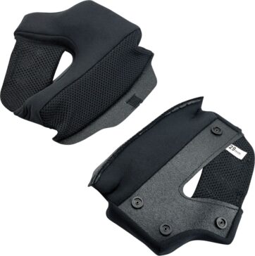 LANE SPLITTER CHEEK PADS BLACK 38 MM - Bild 3