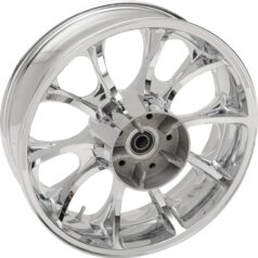CUSTOM REPLACEMENT WHEEL / ABS / 45,72 CM (18") x 13,97 CM (5.5") / CHROME / ALUMINIUM