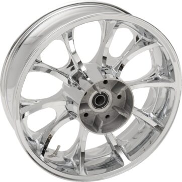 CUSTOM REPLACEMENT WHEEL / ABS / 45,72 CM (18") x 13,97 CM (5.5") / CHROME / ALUMINIUM