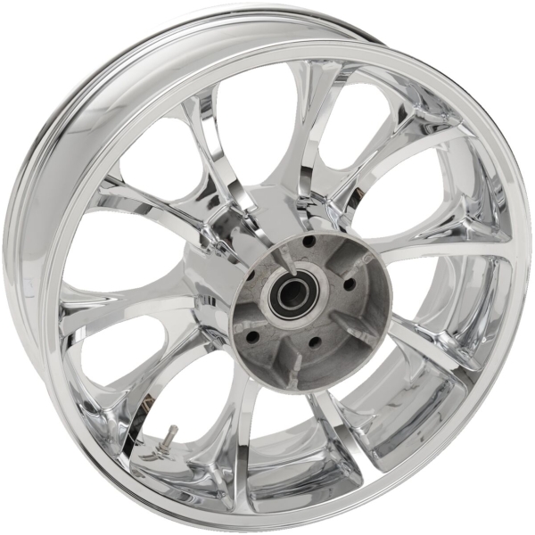 CUSTOM REPLACEMENT WHEEL / ABS / 45,72 CM (18") x 13,97 CM (5.5") / CHROME / ALUMINIUM