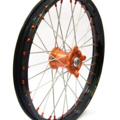 WHEEL ASSEMBLY ELITE MC 1.60" X 19" ALUMINUM ORANGE