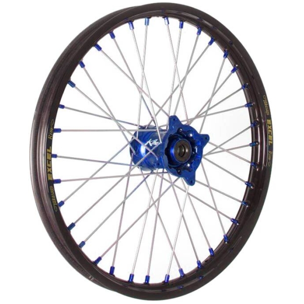 WHEEL ASSEMBLY ELITE MX-EN 1.60"x21" ALUMINUM BLUE