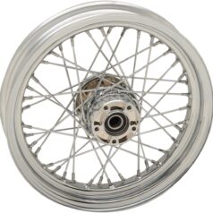 Framhjul 40 ekrar 16" x 3" Krom (2 Bromsskivor) 09-19 RoadKing