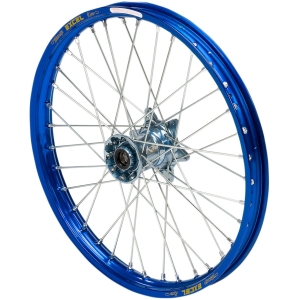 WHEEL ASSEMBLY ELITE MX-EN FRONT 1.60"x21" ALUMINIUM BLUE