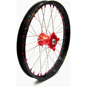 WHEEL ASSEMBLY ELITE MX-EN 1.60"x21" ALUMINUM RED
