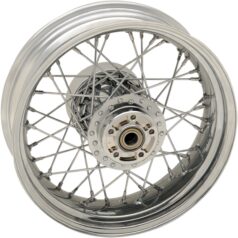 REAR 40 SPOKE 16" x 5"  CHROME - Touring 09-24
