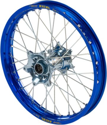 WHEEL ASSEMBLY ELITE MX-EN REAR 2.15"x19" ALUMINIUM BLUE