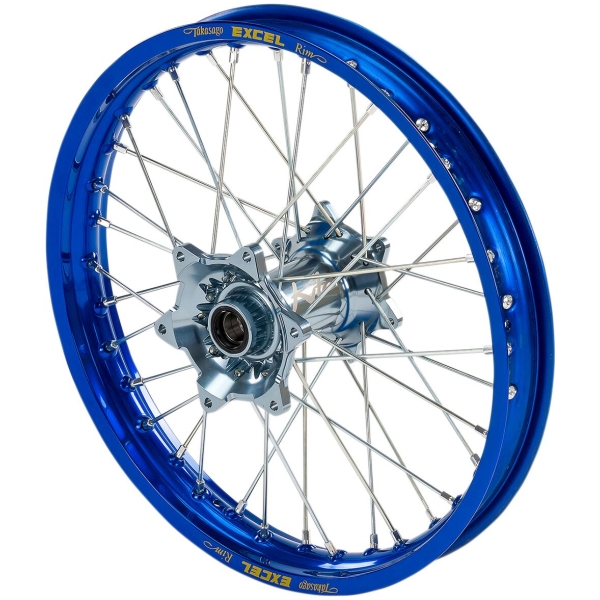 WHEEL ASSEMBLY ELITE MX-EN REAR 2.15"x19" ALUMINIUM BLUE
