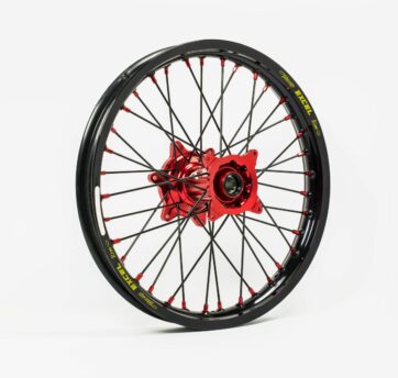 WHEEL ASSEMBLY ELITE MX-EN REAR 1.85"x19" ALUMINIUM RED